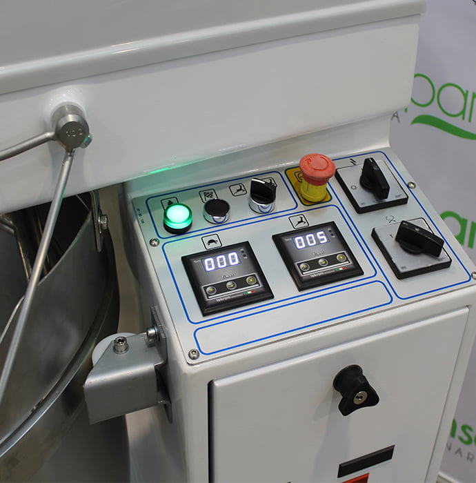 amasadora industrial logiudice de espiral mando