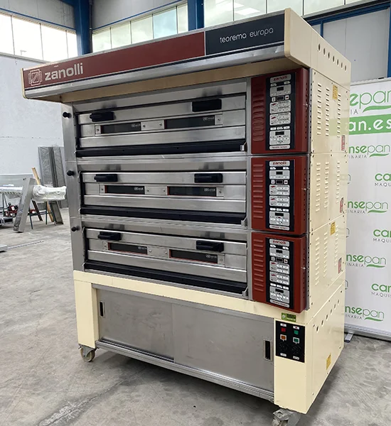 Horno eléctrico de pisos segunda mano marca Zanolli
